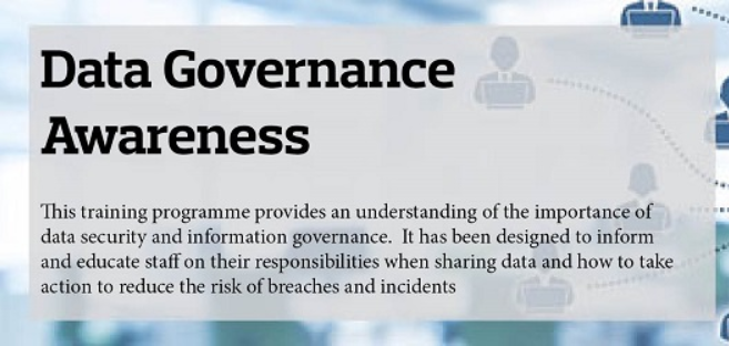 Data Governance Awarenes training