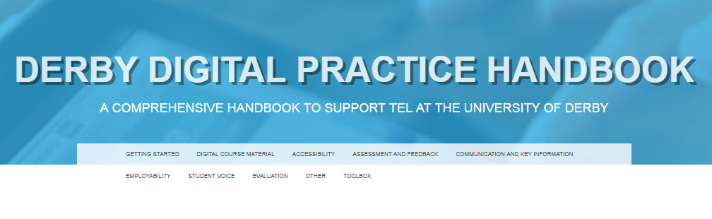Digital practice handbook header